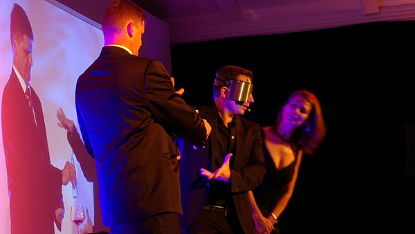 Larry Soffer Stage Show Blindfold Act